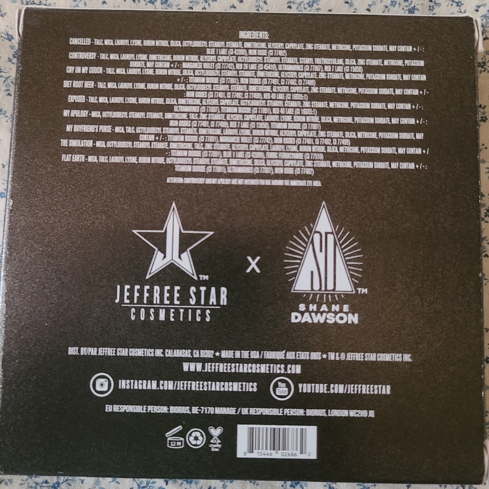 Jeffree Star Cosmetics Mini Controversy NWOT - Picture 6 of 7
